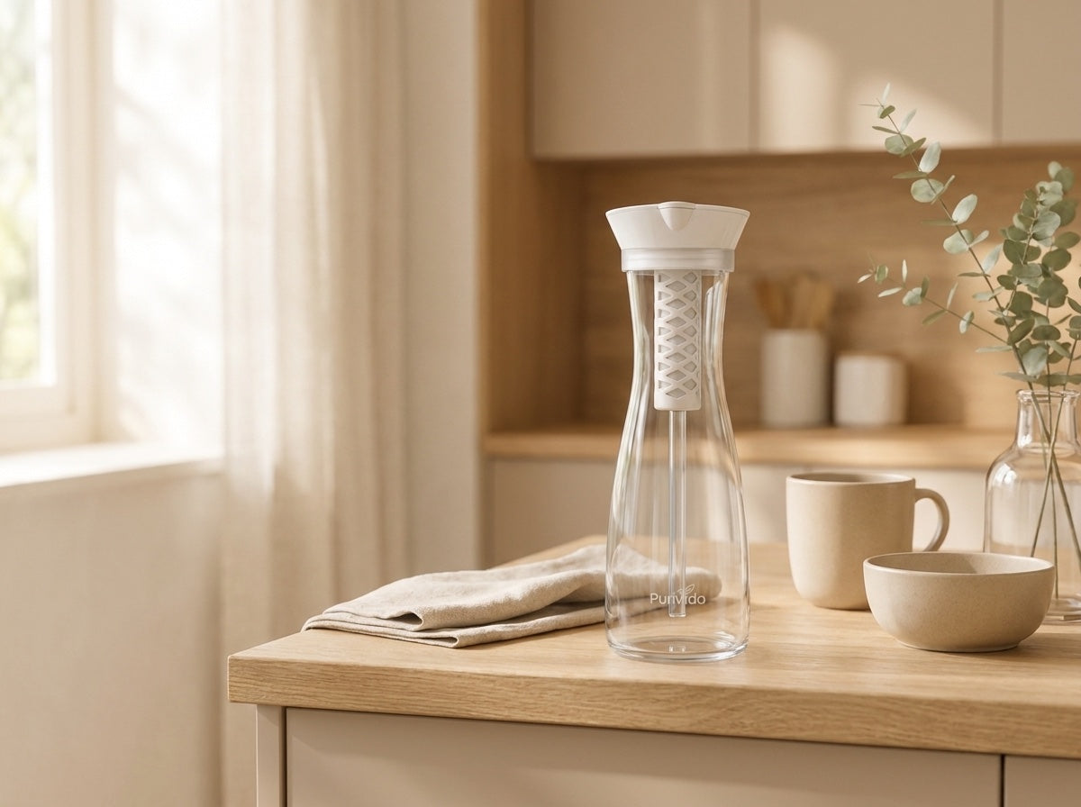 Waterfilters die passen in een mooi huis. Producten die je elke dag gebruikt en graag laat staan.